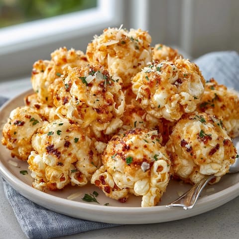 Homemade Parmesan Ranch Popcorn Clusters recipe&amp;mdash;baked until crunchy &amp; drizzled with melted butter.