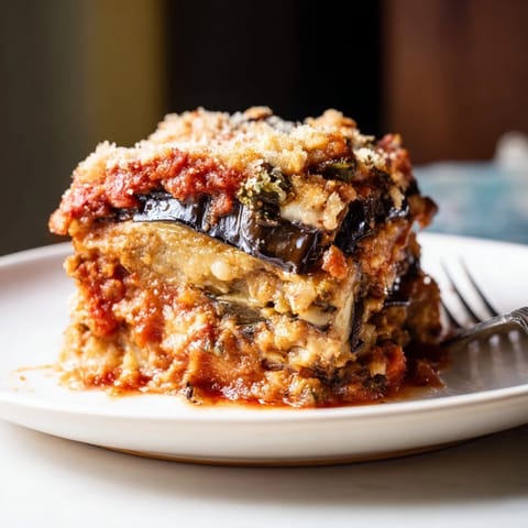 Eggplant Parmesan Italian Casserole