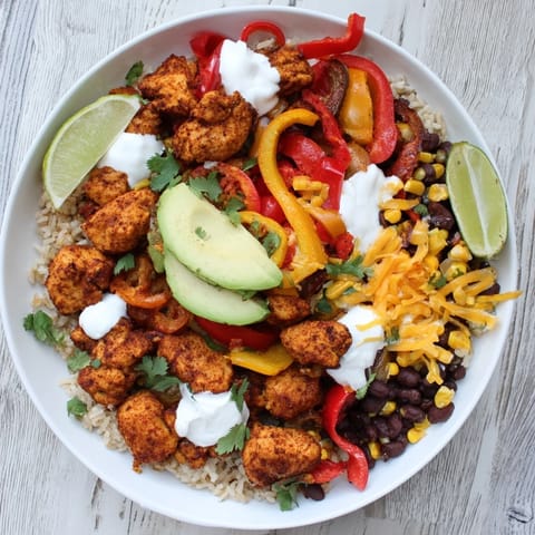 Sheet Pan Chicken Burrito Bowls