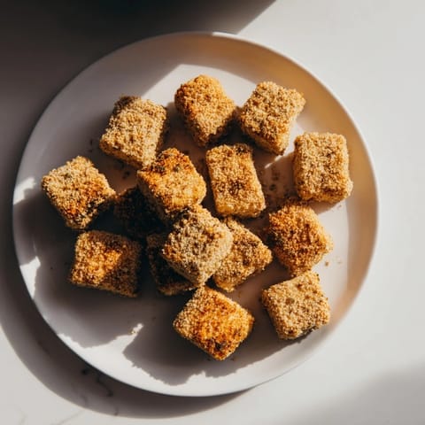 Golden Crispy Tofu Nuggets