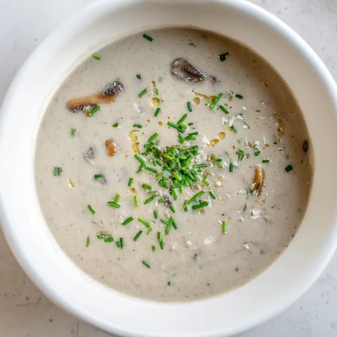 Creamy Mushroom Bisque