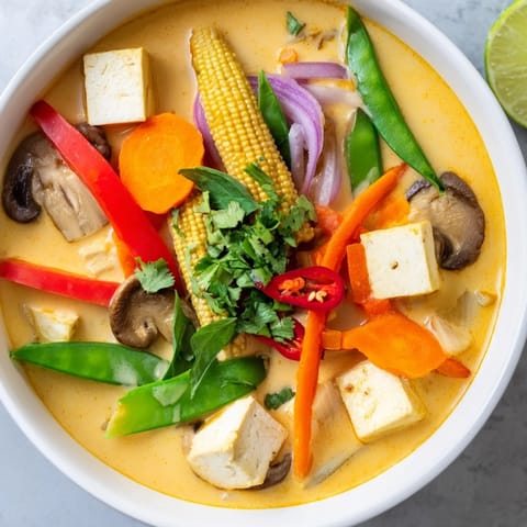 Thai green curry coconut