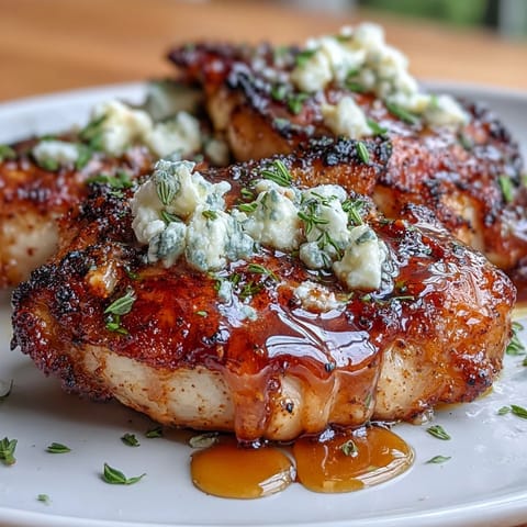 Crispy seared chicken breasts topped with creamy feta cheese and drizzled with sweet-spicy hot honey. This Mediterranean-American fusion dinner is ready in 40 minutes.