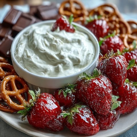 Leftover Strawberry Snack Board