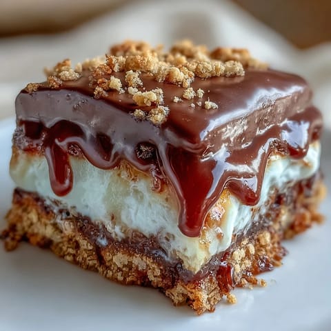Crispy apple slices dipped in rich chocolate and topped with graham cracker crumbs and gooey marshmallow for a fun s'mores twist.