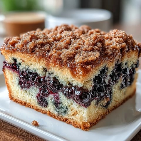 Lemon Blueberry Sourdough Squares