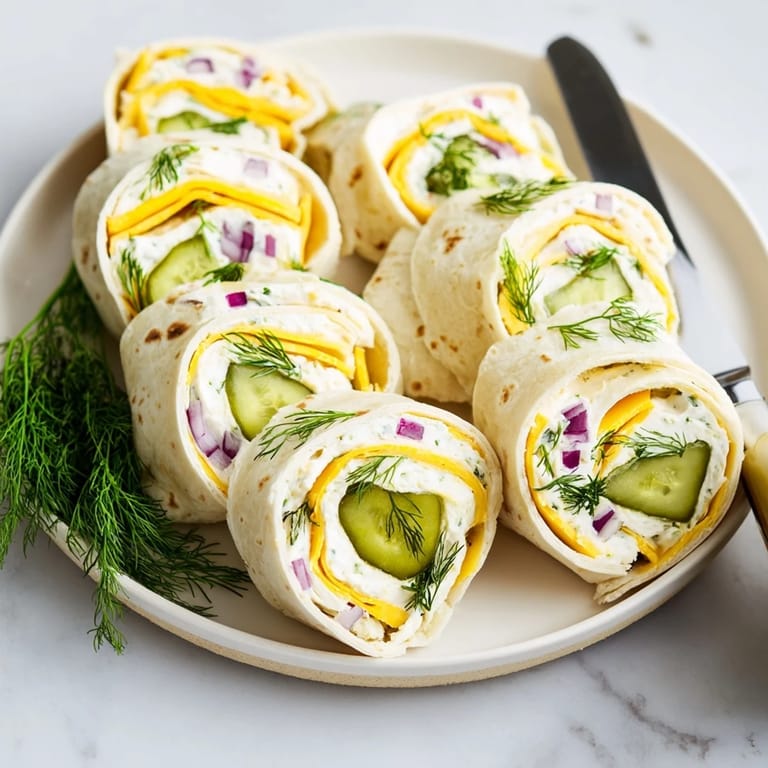 Deliciously cheesy Pickle-in-a-Blanket rolls, perfect for festive gatherings and snacks.  