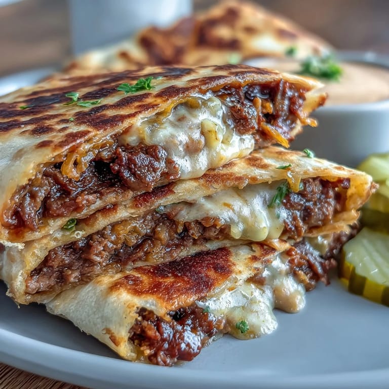 Golden-brown smash burger tacos sizzling on a griddle, topped with lettuce, pickles, and tangy burger sauce.