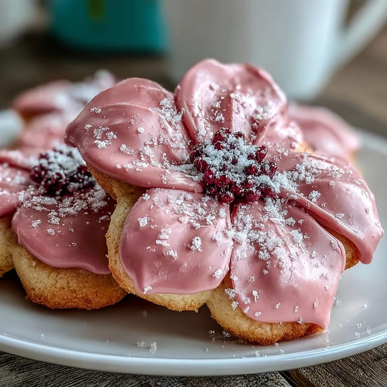 Buttery sugar cookies decorated with vibrant pastel icing, ideal for festive spring gatherings or baby shower desserts.